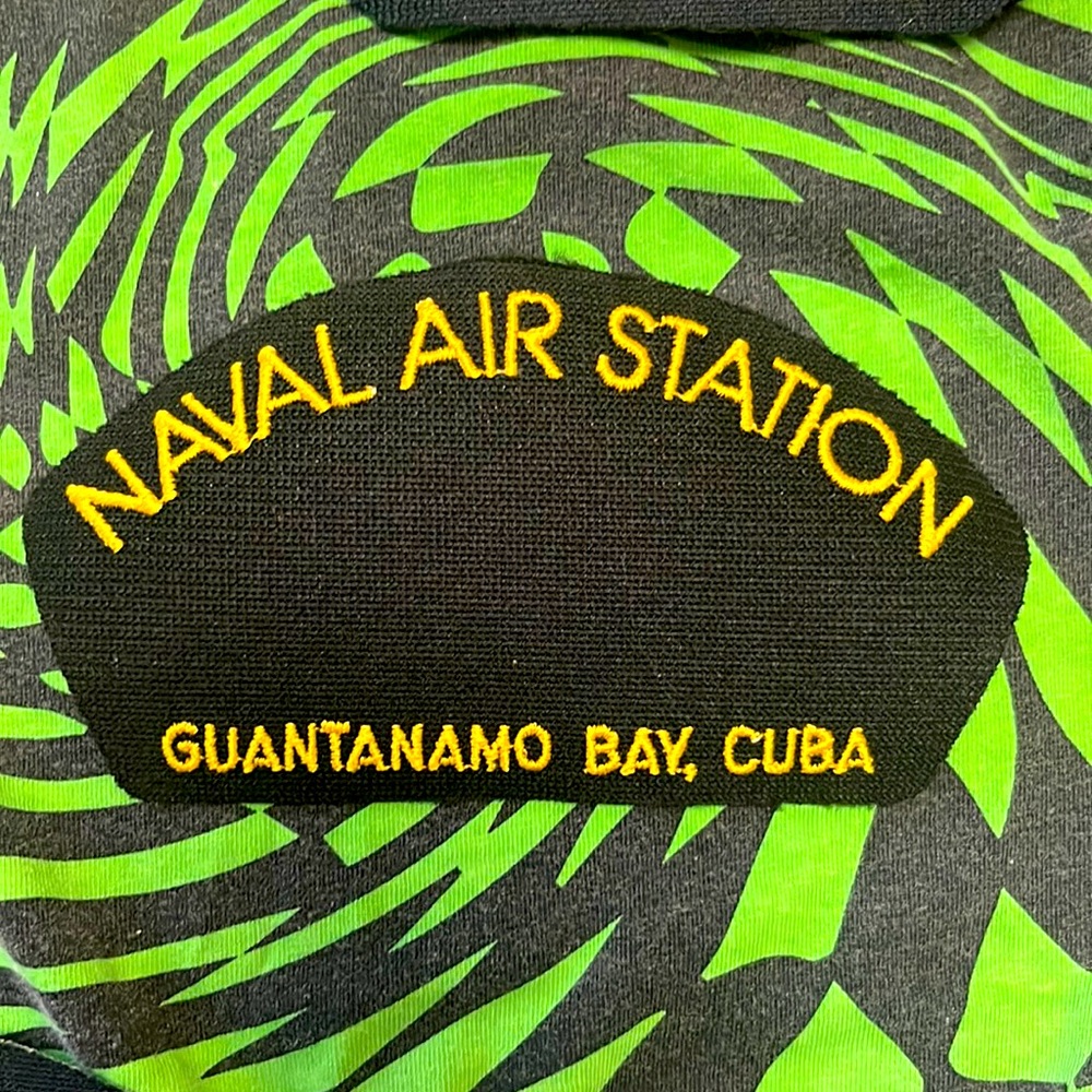 NAVAL AIR STATION Guantanamo Bay, Cuba Embroidered patch